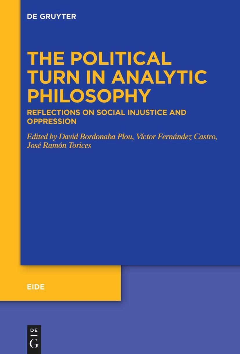 Cover: 9783111352770 | The Political Turn in Analytic Philosophy | Plou (u. a.) | Taschenbuch