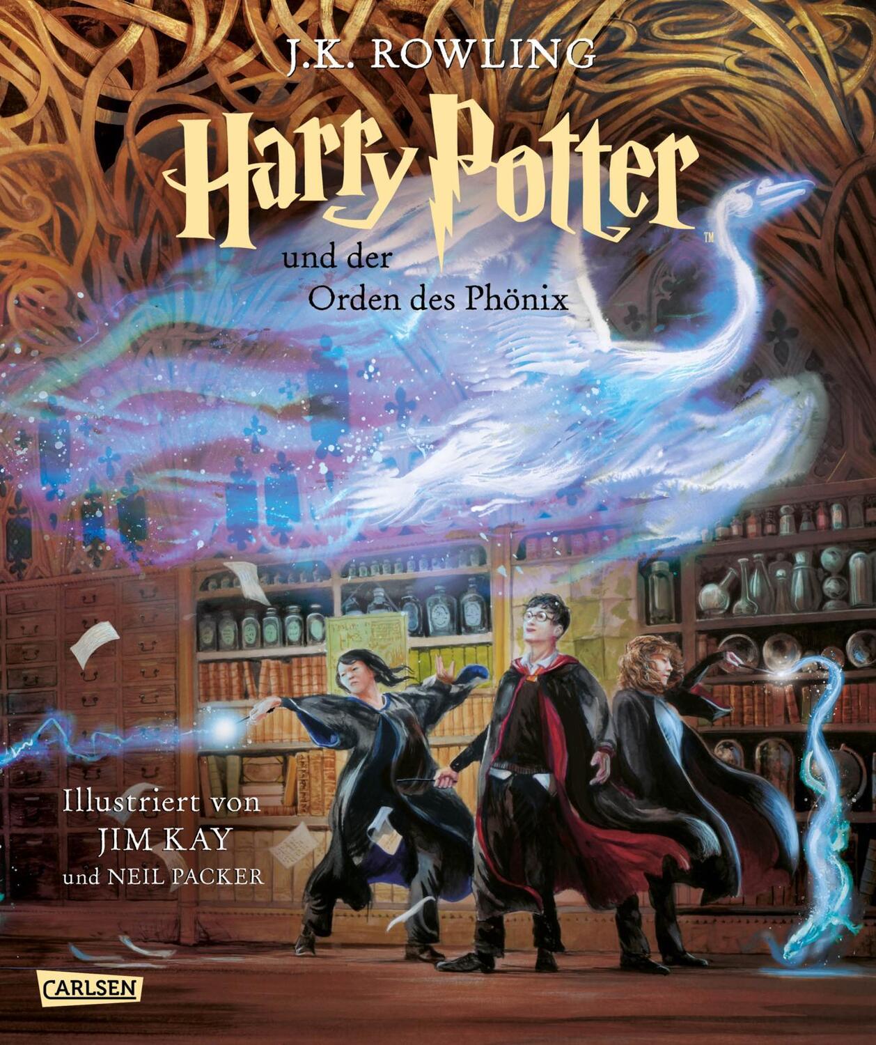 Cover: 9783551559050 | Harry Potter und der Orden des Phönix (farbig illustrierte...