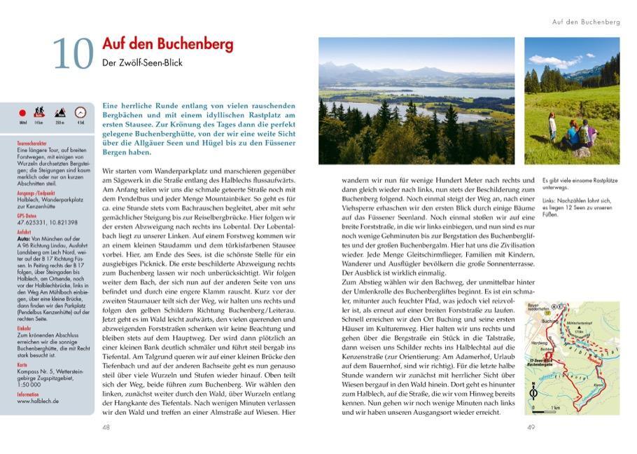 Bild: 9783862467440 | 100 Bergtouren für Langschläfer Bayerische Voralpen | Taschenbuch