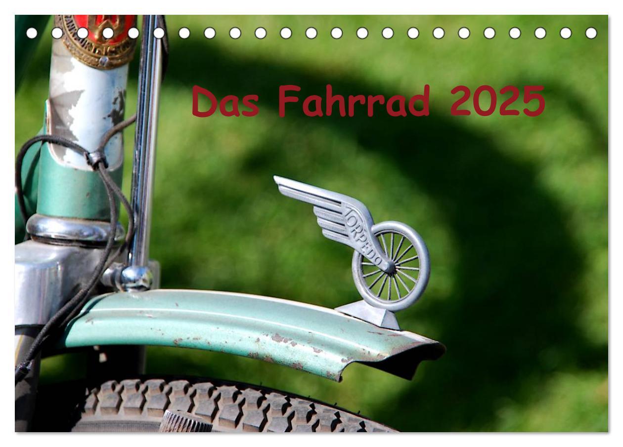 Cover: 9783435669028 | Das Fahrrad 2025 (Tischkalender 2025 DIN A5 quer), CALVENDO...