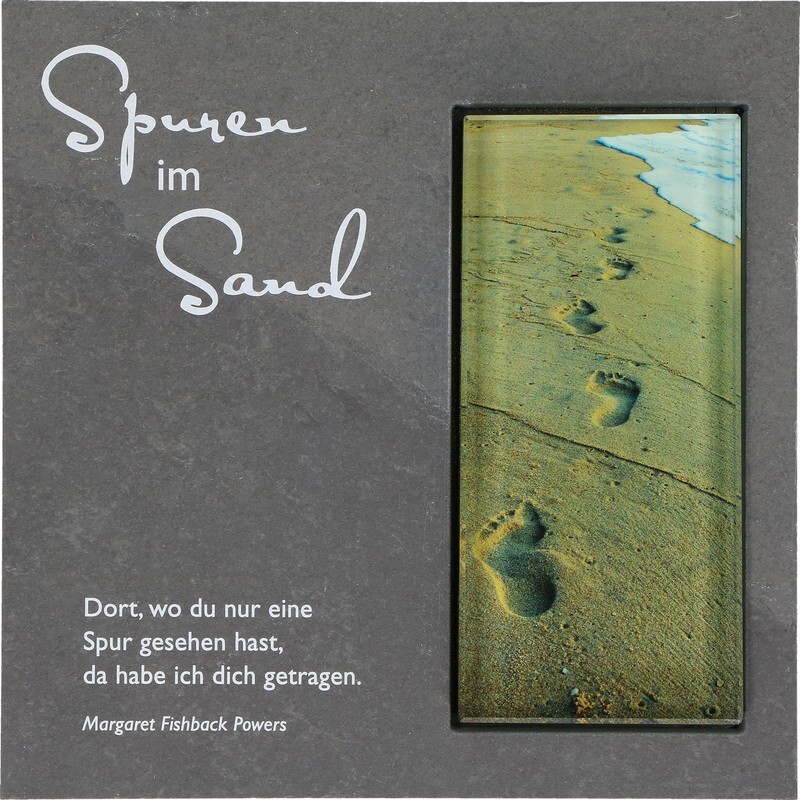 Cover: 4036526645476 | Schieferrelief 'Spuren im Sand' | Deutsch | 2012 | Handgefertigt
