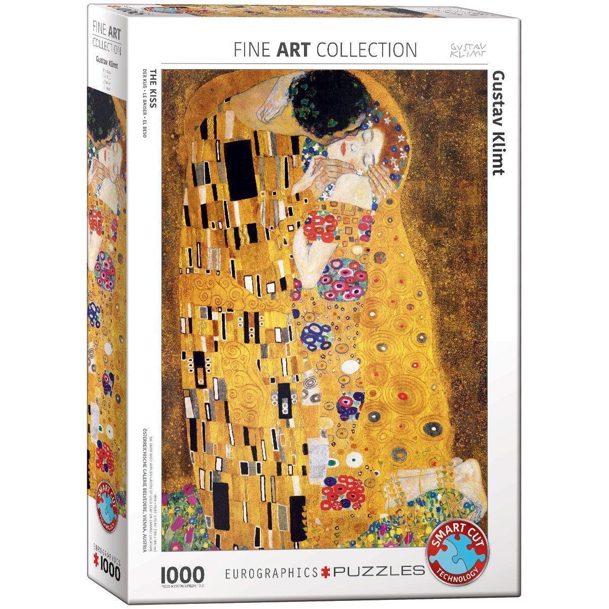 Cover: 628136643658 | Der Kuss von Gustav Klimt 1000 Teile | Gustav Klimt | Spiel | Deutsch