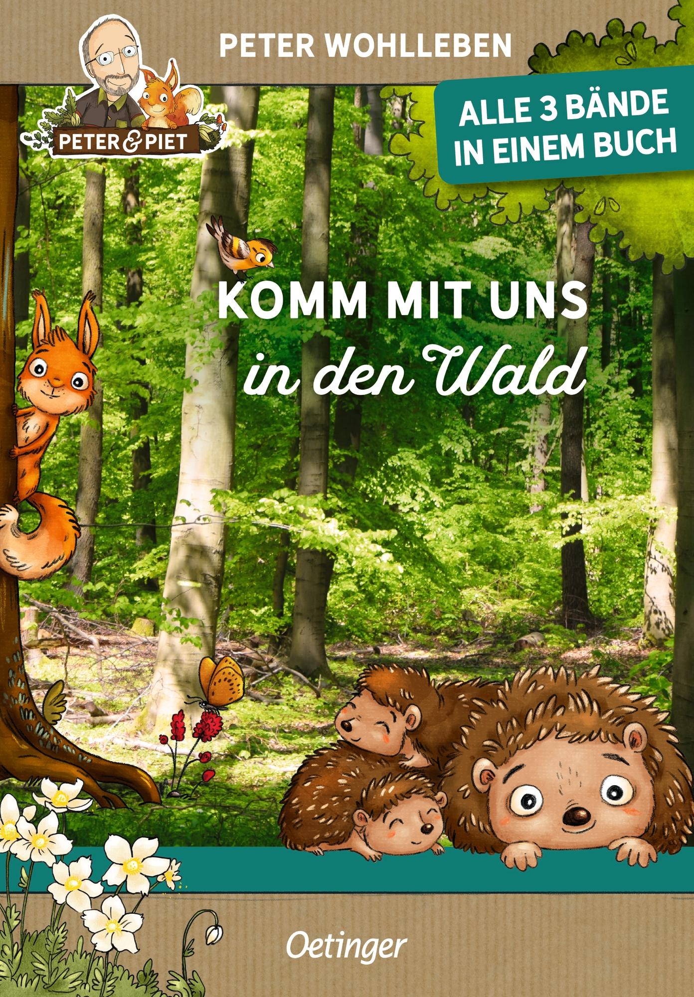 Cover: 9783751204156 | Komm mit uns in den Wald | Alle 3 Bände in einem Buch | Wohlleben