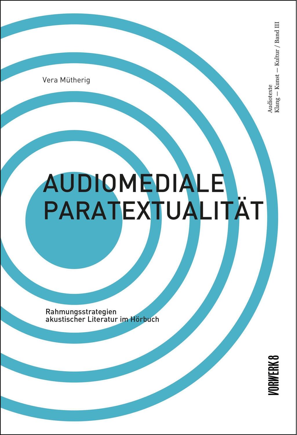 Cover: 9783947238163 | Audiomediale Paratextualität | Taschenbuch | 352 S. | Deutsch | 2020