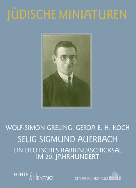 Cover: 9783955650698 | Selig Sigmund Auerbach | Gerda E. H. Koch (u. a.) | Taschenbuch | 2015