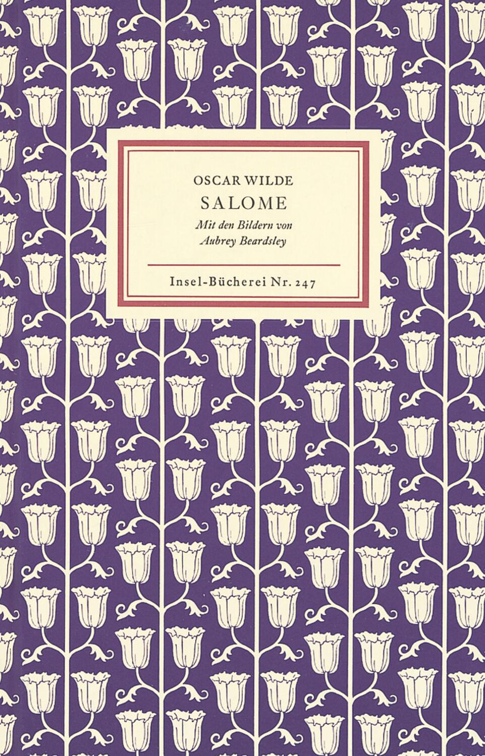Cover: 9783458082477 | Salome. Tragödie in einem Akt | Tragödie in einem Akt | Oscar Wilde