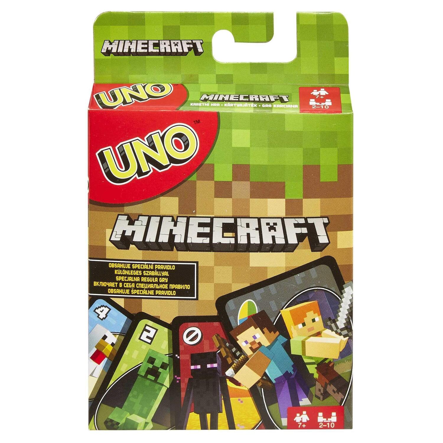 Cover: 887961606782 | UNO Minecraft | Spiel | Deutsch | 2022 | Mattel | EAN 0887961606782