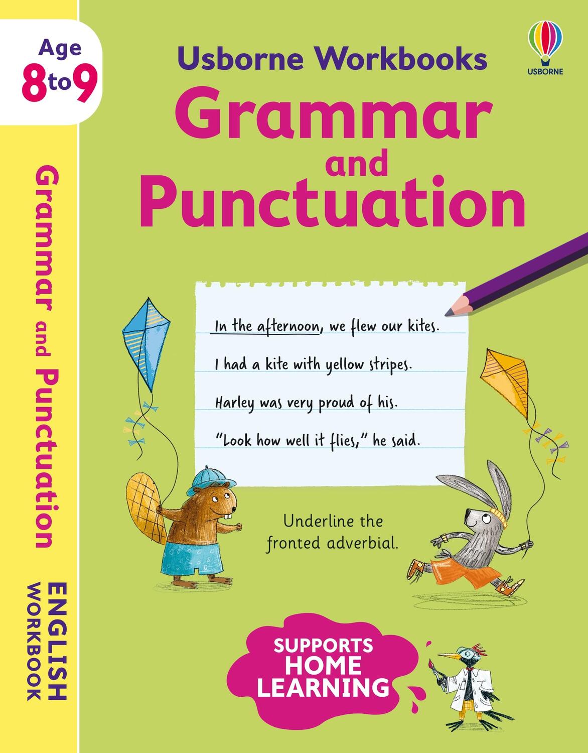 Cover: 9781801313513 | Usborne Workbooks Grammar and Punctuation 8-9 | Jane Bingham | Buch