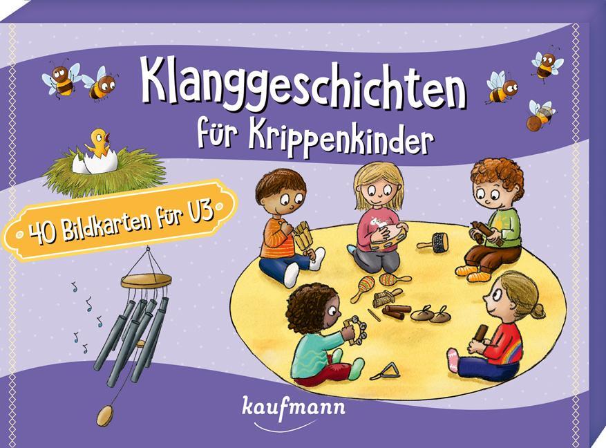 Cover: 4280000572189 | Klanggeschichten für Krippenkinder | 40 Bildkarten für U3 | Suse Klein