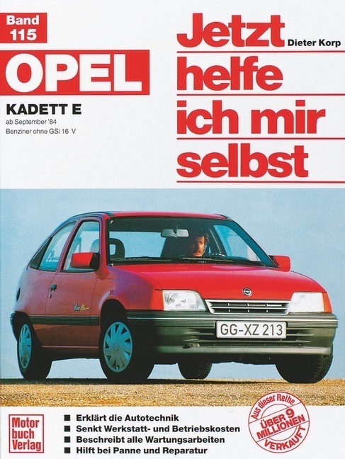 Cover: 9783613011601 | Opel Kadett E (ab September '84) | Dieter Korp | Taschenbuch | 270 S.