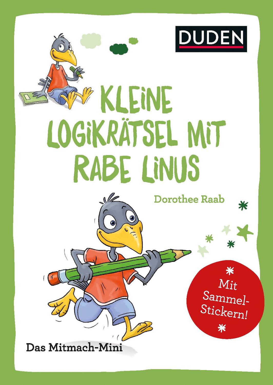 Cover: 9783411853250 | Duden Minis (Band 26) - Kleine Logikrätsel mit Rabe Linus / VE3 | Raab