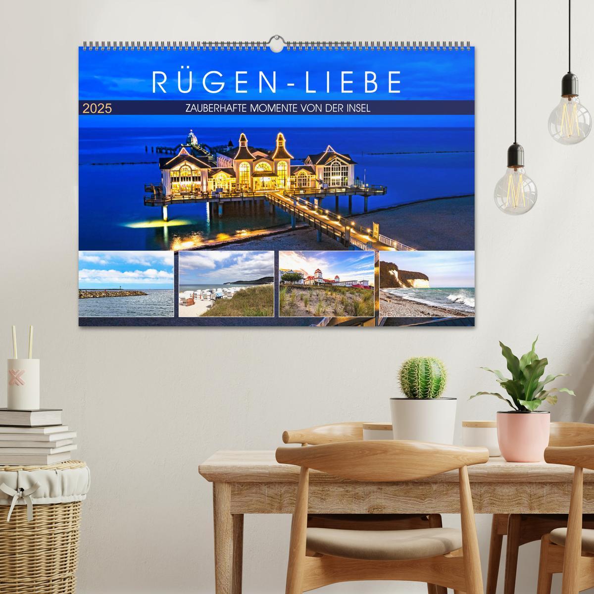 Bild: 9783435171071 | RÜGEN-LIEBE (Wandkalender 2025 DIN A2 quer), CALVENDO Monatskalender