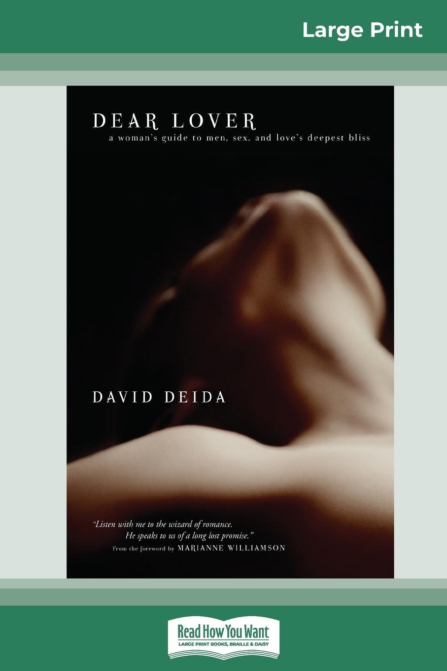 Cover: 9780369308122 | Dear Lover (16pt Large Print Edition) | David Deida | Taschenbuch