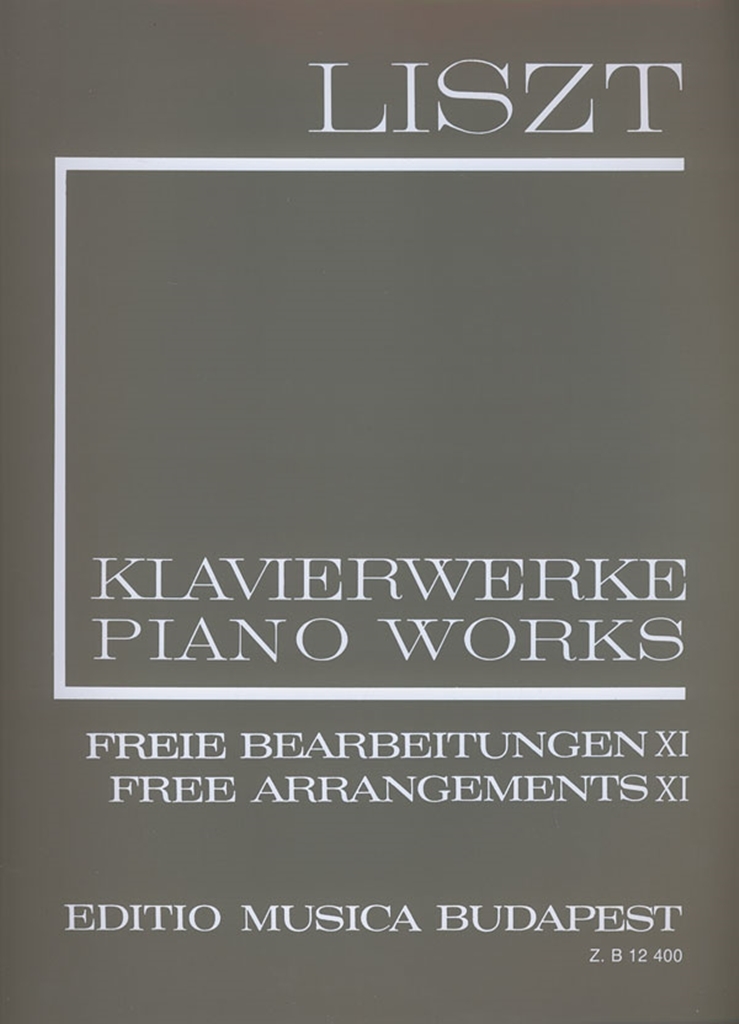 Cover: 9790080124000 | Freie Bearbeitungen 11 | Franz Liszt | EMB New Listz Edition | Buch