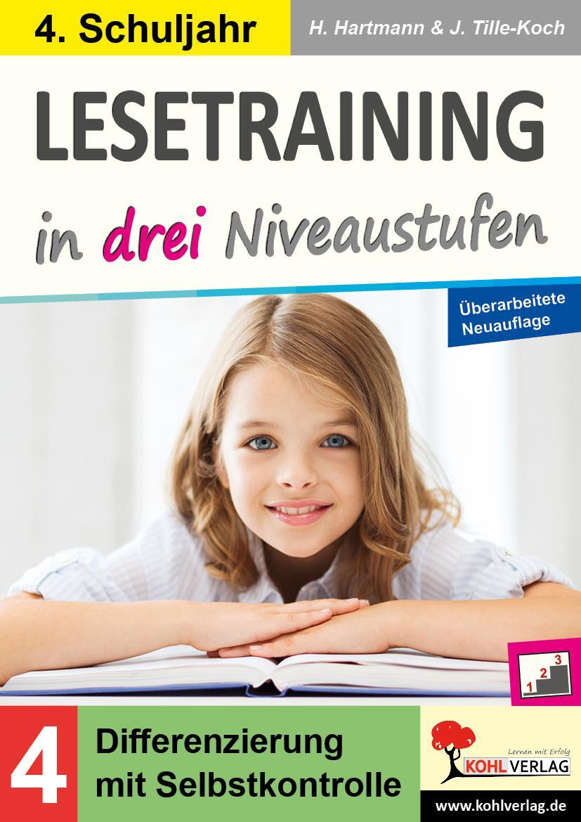 Cover: 9783988410894 | Lesetraining in drei Niveaustufen / Klasse 4 | Autorenteam Kohl-Verlag