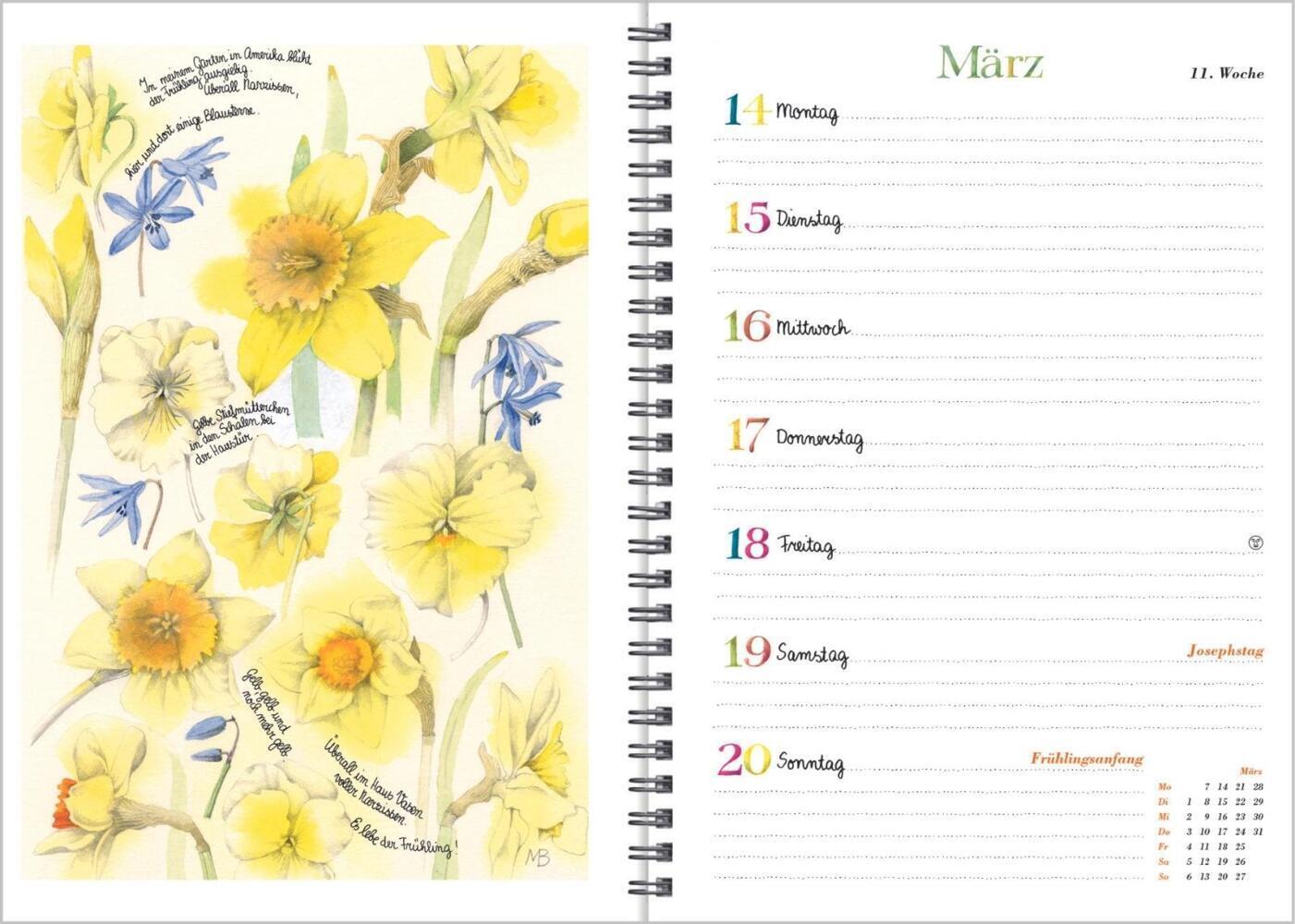 Bild: 9783784357584 | Naturkalender 2024 | Marjolein Bastin | Taschenbuch | Spiralbindung