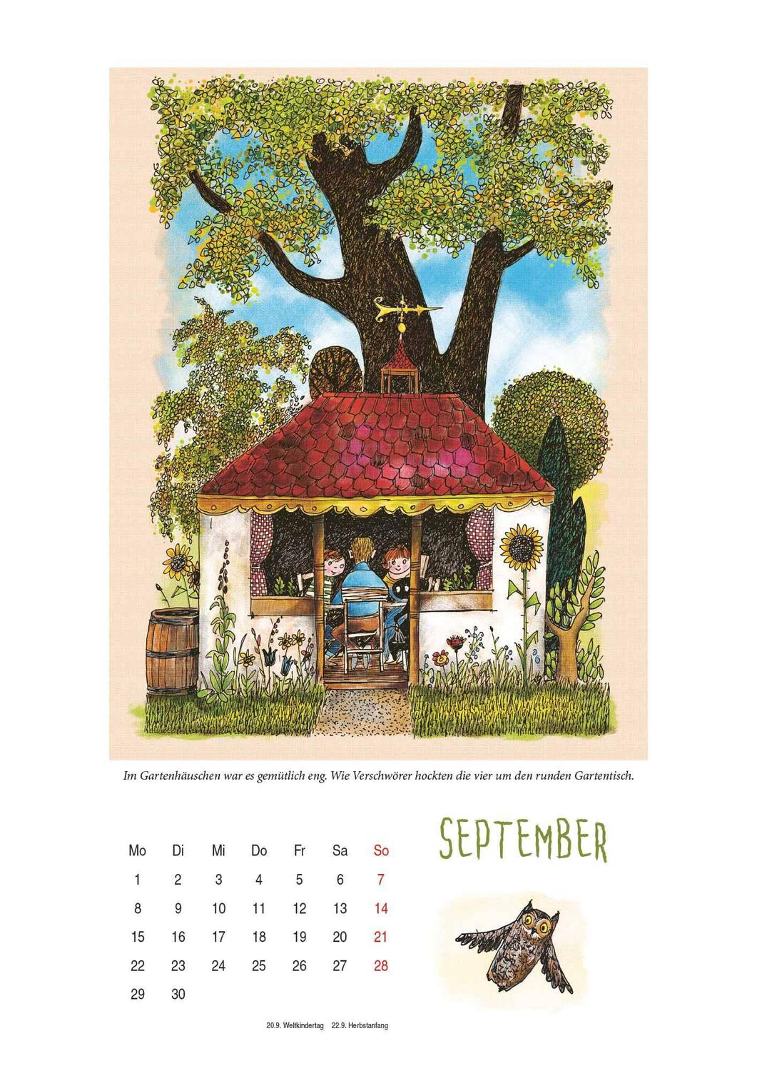 Bild: 4250809654072 | Der Otfried-Preußler-Kalender 2025 - Wandkalender für Kinder - Mit...