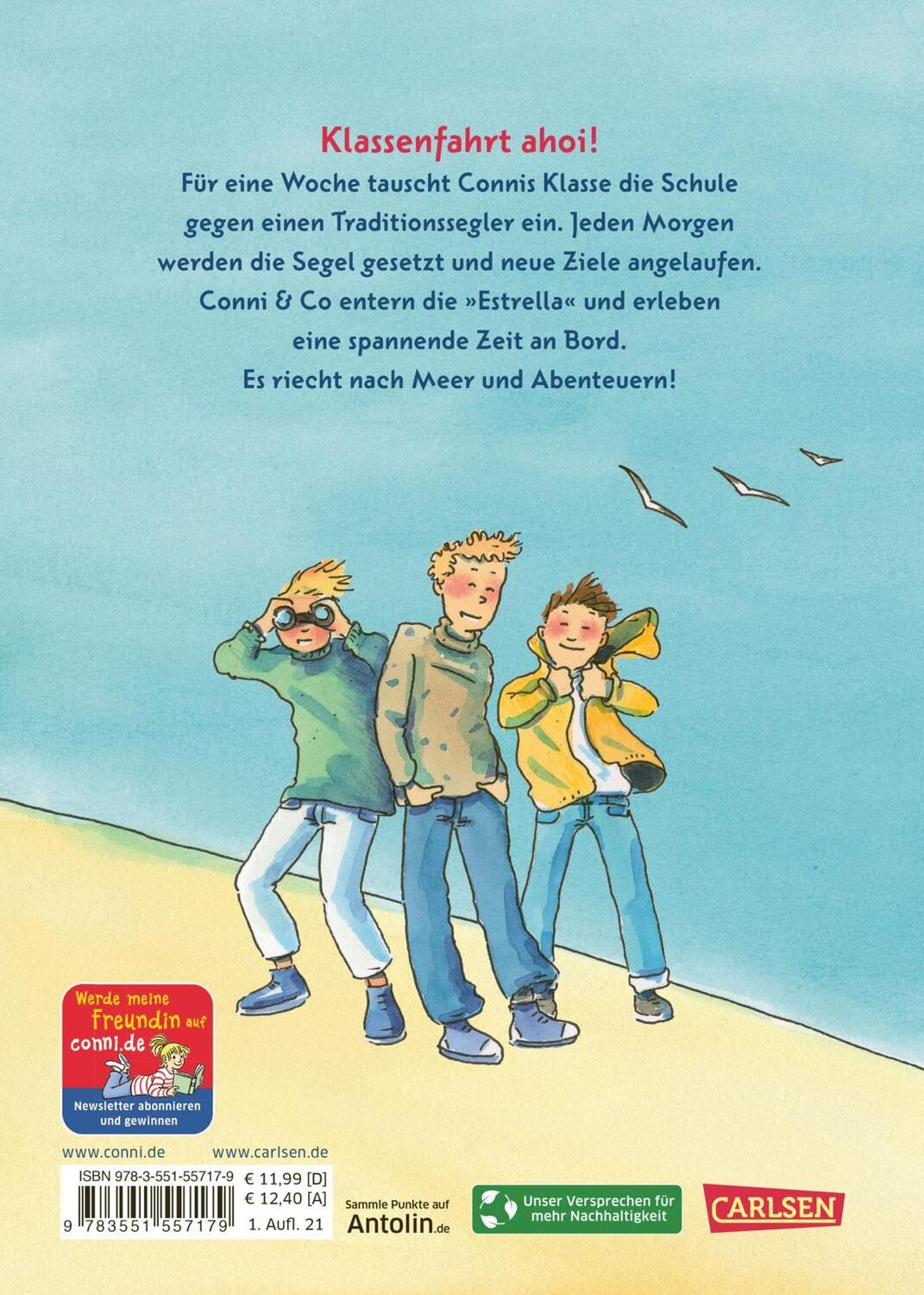 Rückseite: 9783551557179 | Conni &amp; Co 17: Conni, Billi und das schwimmende Klassenzimmer | Buch