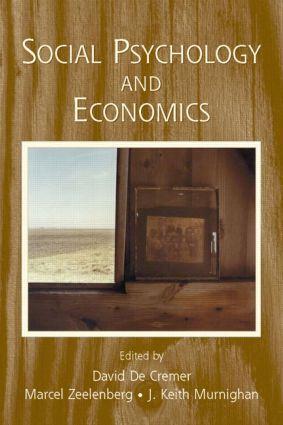 Cover: 9780805857559 | Social Psychology and Economics | David De Cremer (u. a.) | Buch