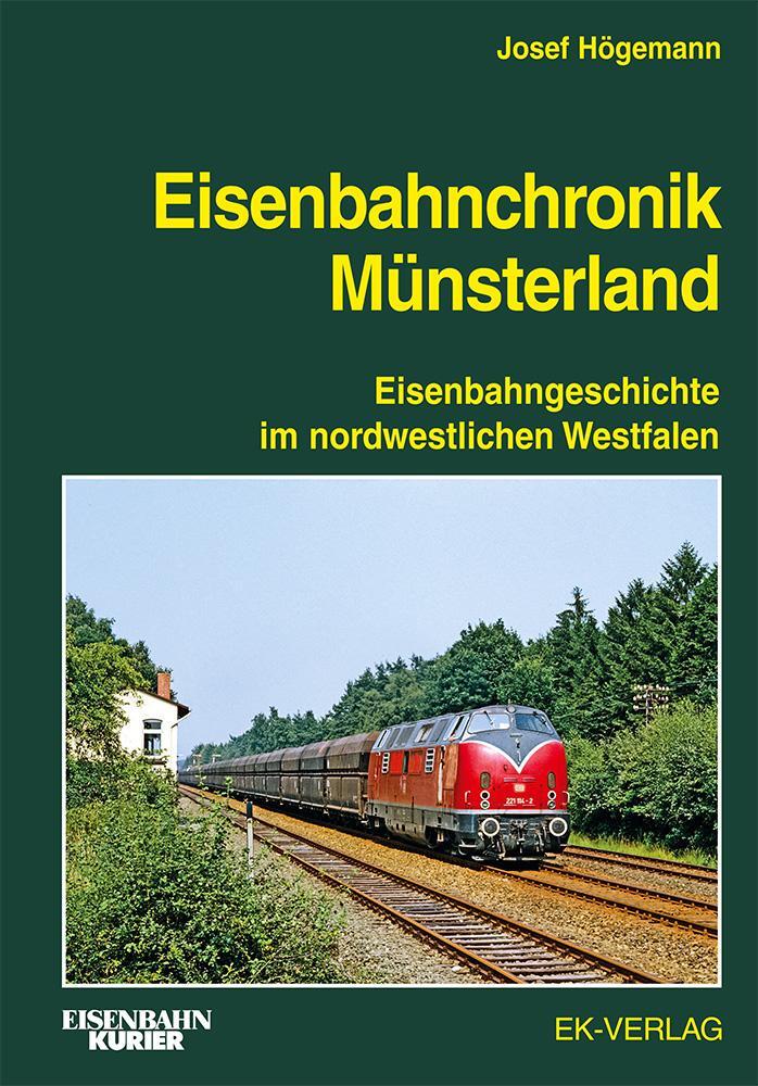 Cover: 9783844664232 | Eisenbahnchronik Münsterland | Josef Högemann | Buch | Deutsch | 2021