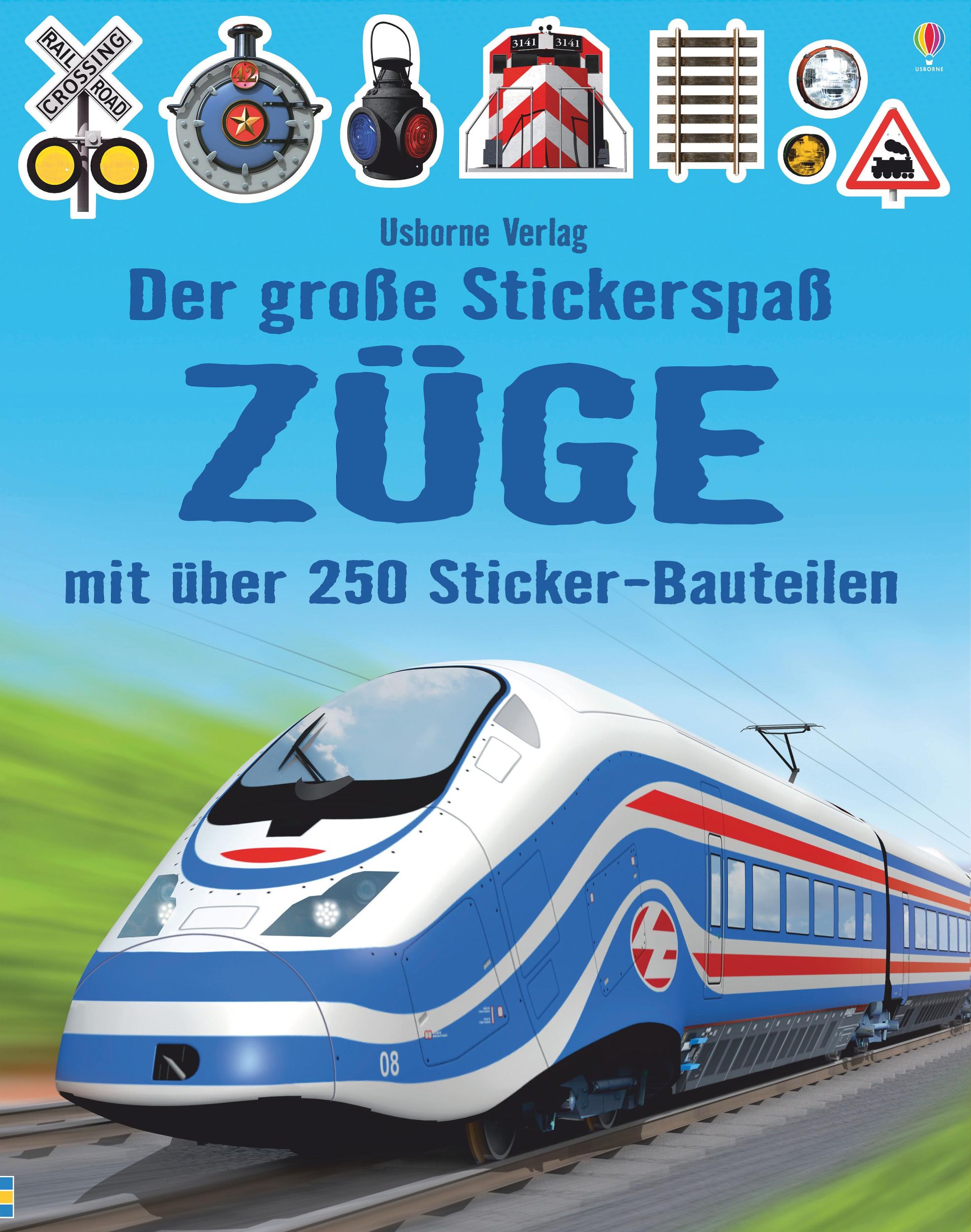 Cover: 9781782323723 | Der große Stickerspaß: Züge | Simon Tudhope | Taschenbuch | 34 S.