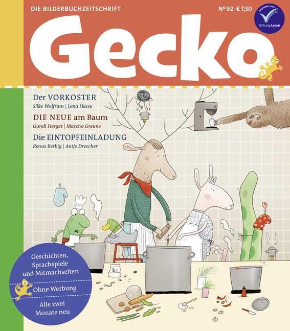 Cover: 9783940675910 | Gecko Kinderzeitschrift Band 92 | Die Bilderbuchzeitschrift | Buch