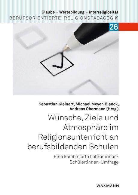 Cover: 9783830945222 | Wünsche, Ziele und Atmosphäre im Religionsunterricht an...