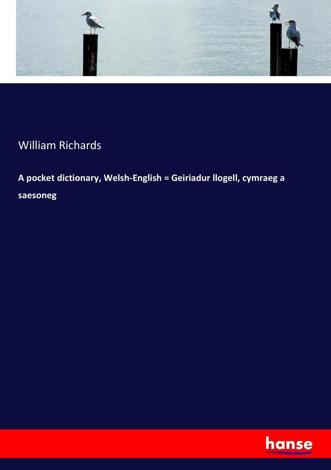 Cover: 9783744738729 | A pocket dictionary, Welsh-English = Geiriadur llogell, cymraeg a...