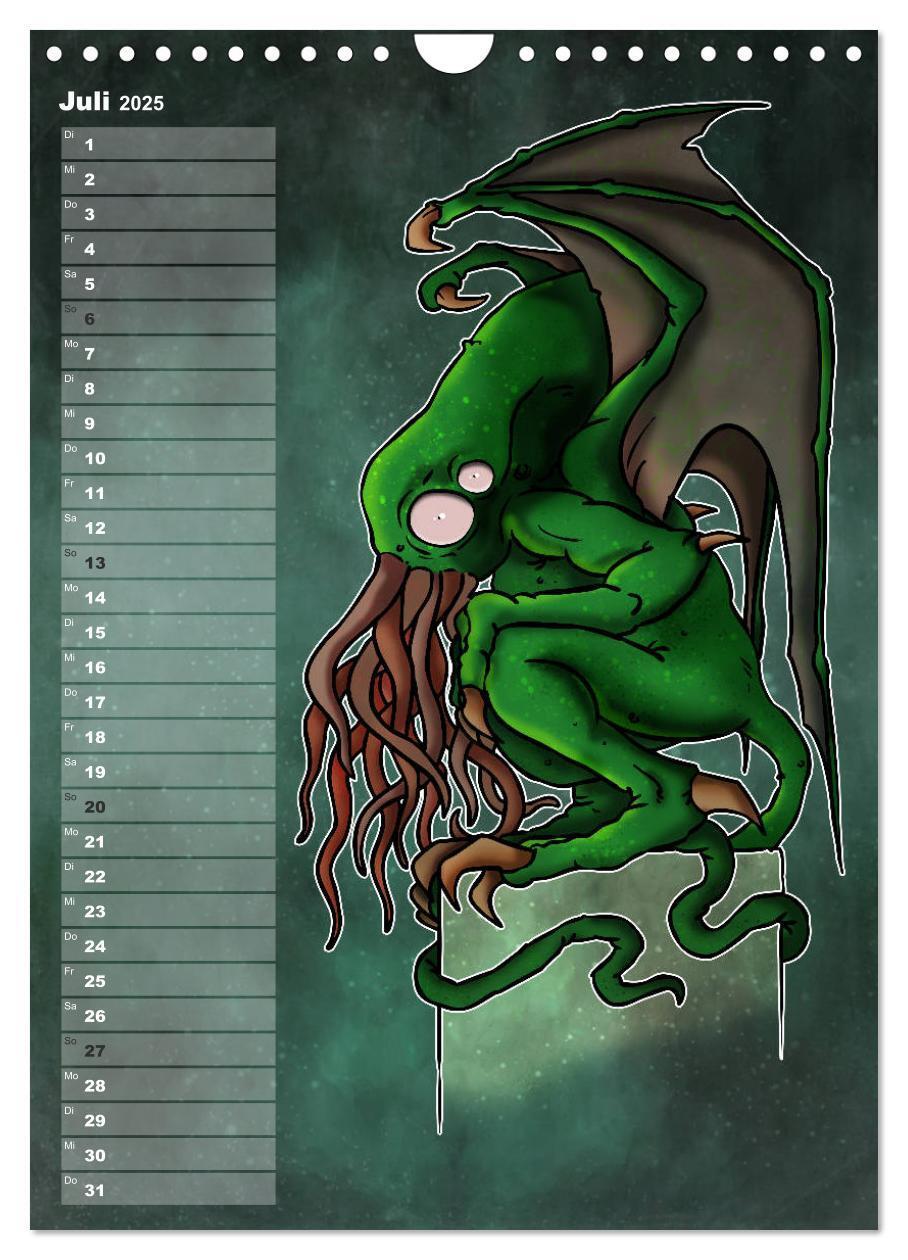 Bild: 9783435996148 | Bestiarium Vladi Krafft (Wandkalender 2025 DIN A4 hoch), CALVENDO...