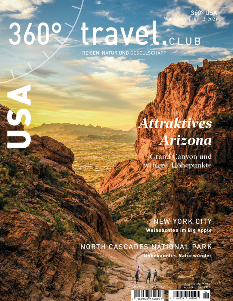 Cover: 9783968552897 | 360° USA - Ausgabe Winter/Frühjahr 2/2021 | Attraktives Arizona | 2022