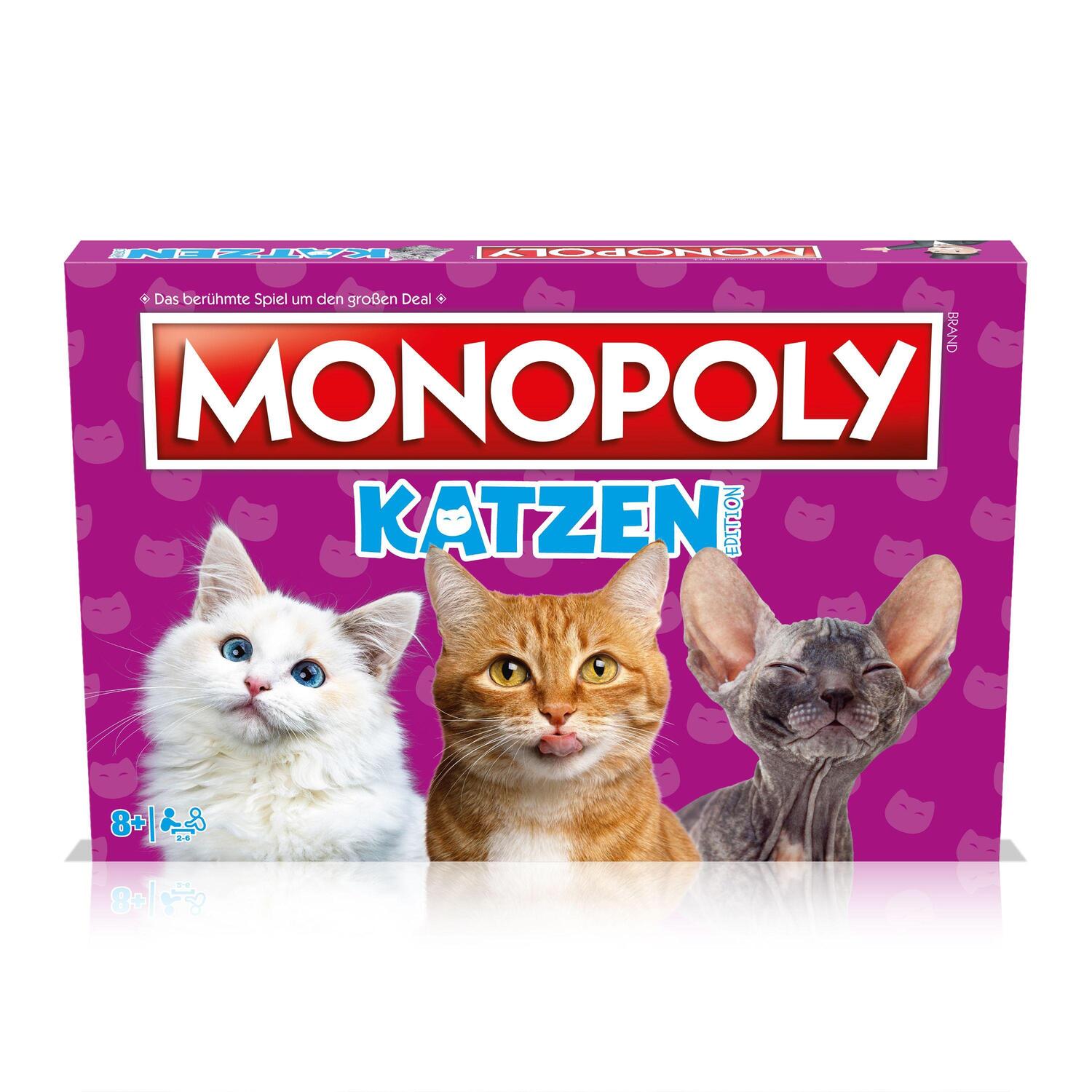 Cover: 4035576048527 | Monopoly Katzen | Spiel | Deutsch | 2022 | Winning Moves