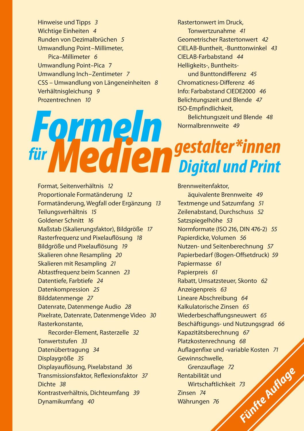 Cover: 9783758319129 | Formeln für Mediengestalter*innen Digital und Print | Ulrich Paasch