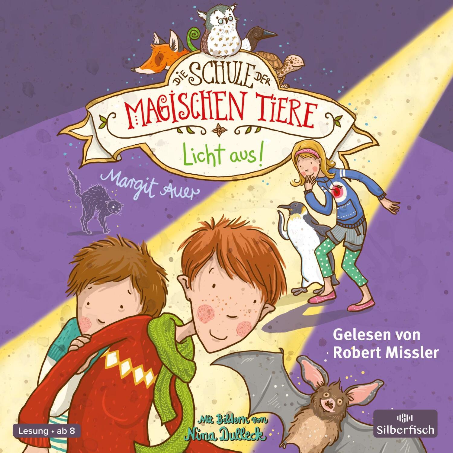 Cover: 9783867421775 | Die Schule der magischen Tiere 03: Licht aus! | Margit Auer | Audio-CD