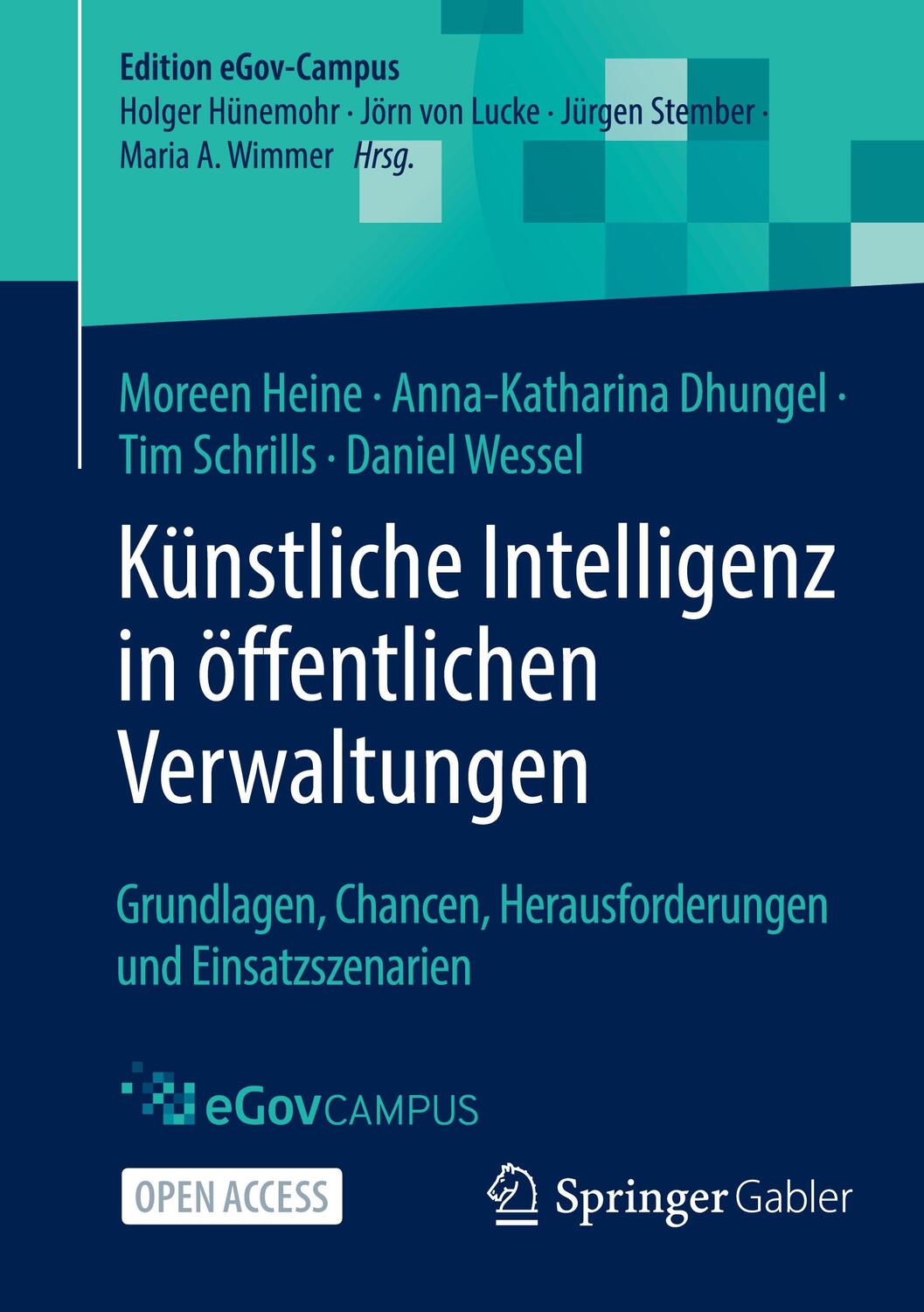 Cover: 9783658401009 | Künstliche Intelligenz in öffentlichen Verwaltungen | Heine (u. a.)