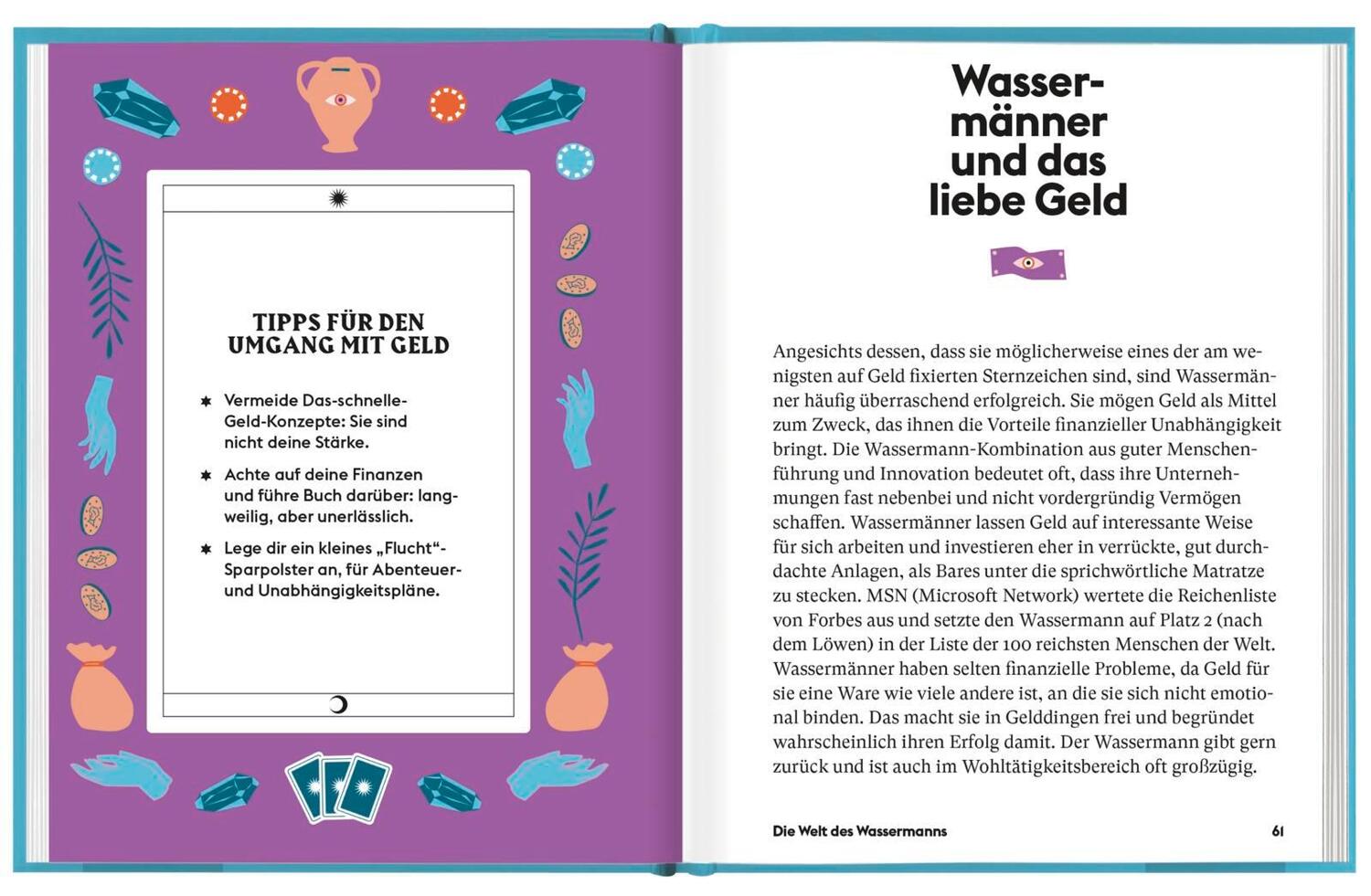 Bild: 9783848500956 | Wassermann | Ein edles Geschenkbuch über die Kraft der Astrologie