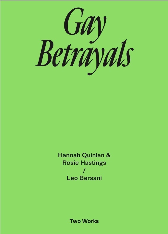 Cover: 9783753302393 | Gay Betrayals. Hanna Quinlan &amp; Rosie Hastings / Leo Bersani Two...