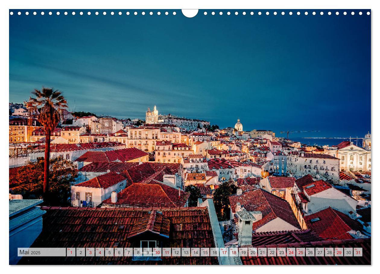 Bild: 9783435326228 | Lissabon Stadtansichten (Wandkalender 2025 DIN A3 quer), CALVENDO...