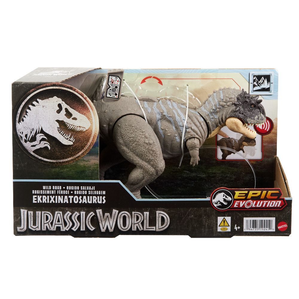 Cover: 194735192410 | Jurassic World Wild Roar Ekrixinatosaurus | Stück | Offene Verpackung