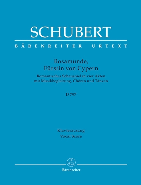 Cover: 9790006562060 | Rosamunde, Fürstin von Cypern, Klavierauszug | Franz Schubert | Buch