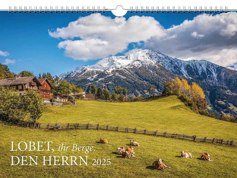 Cover: 4250222990559 | Lobet, ihr Berge, den Herrn 2025 | Kalender | 28 S. | Deutsch | 2025