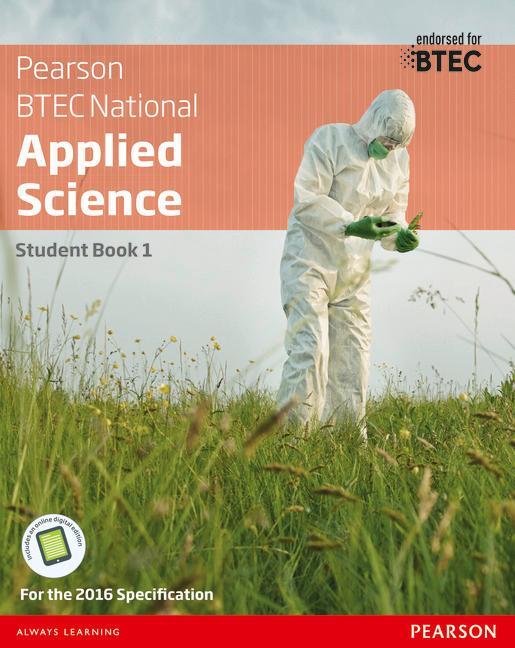 Cover: 9781292134093 | BTEC National Applied Science Student Book 1 | Alison Peers (u. a.)