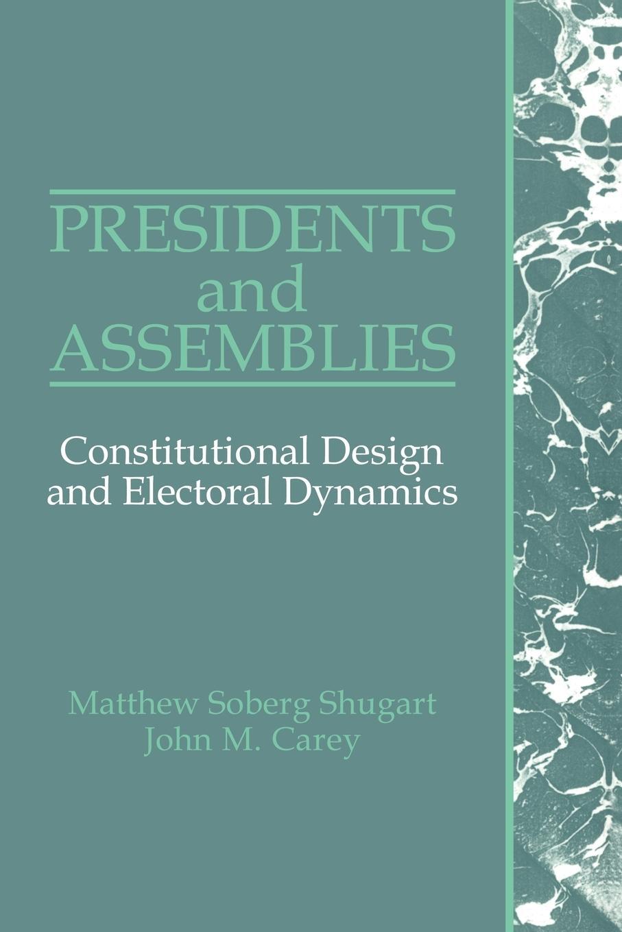 Cover: 9780521429900 | Presidents and Assemblies | Matthew Soberg Shugart (u. a.) | Buch