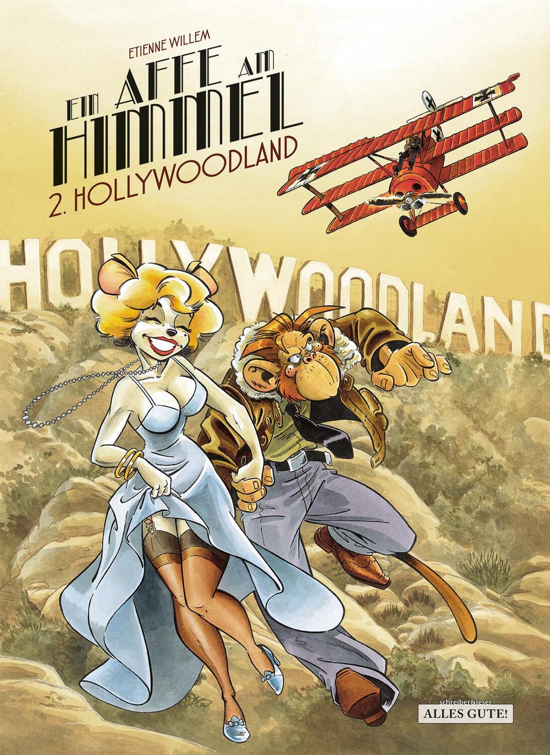 Cover: 9783965820319 | Ein Affe am Himmel | 2. Hollywoodland | Étienne Willem | Taschenbuch