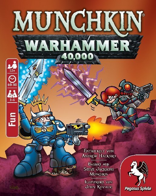 Cover: 4250231718212 | Munchkin Warhammer 40.000 | Spiel | Deutsch | 2019 | Pegasus