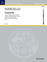 Cover: 9783795798505 | Concerto d-Moll | Alessandro Marcello | Broschüre | 20 S. | Deutsch