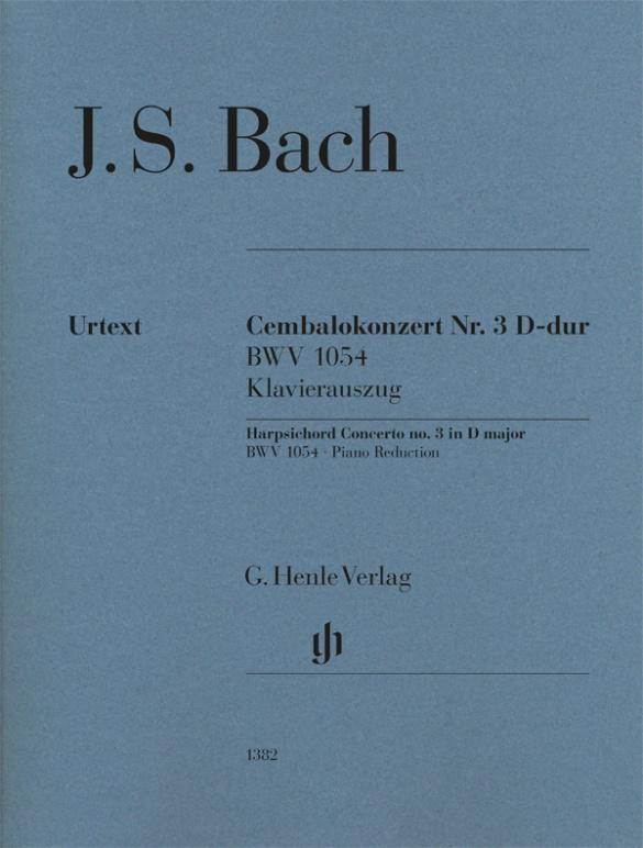 Cover: 9790201813820 | Bach, Johann Sebastian - Cembalokonzert Nr. 3 D-dur BWV 1054 /...