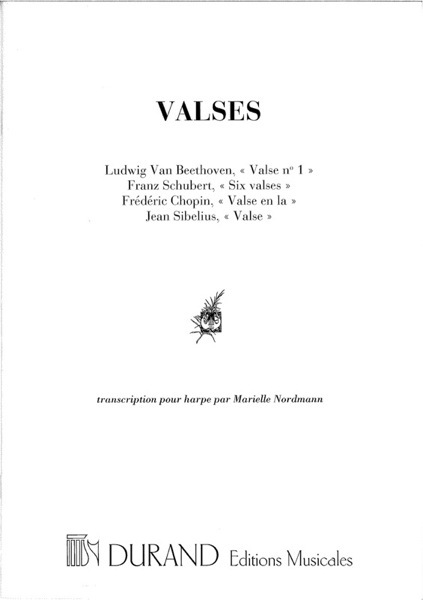 Cover: 9790044071937 | Valses De Beethoven-Chopin-Schubert-Sibelius | Partitur