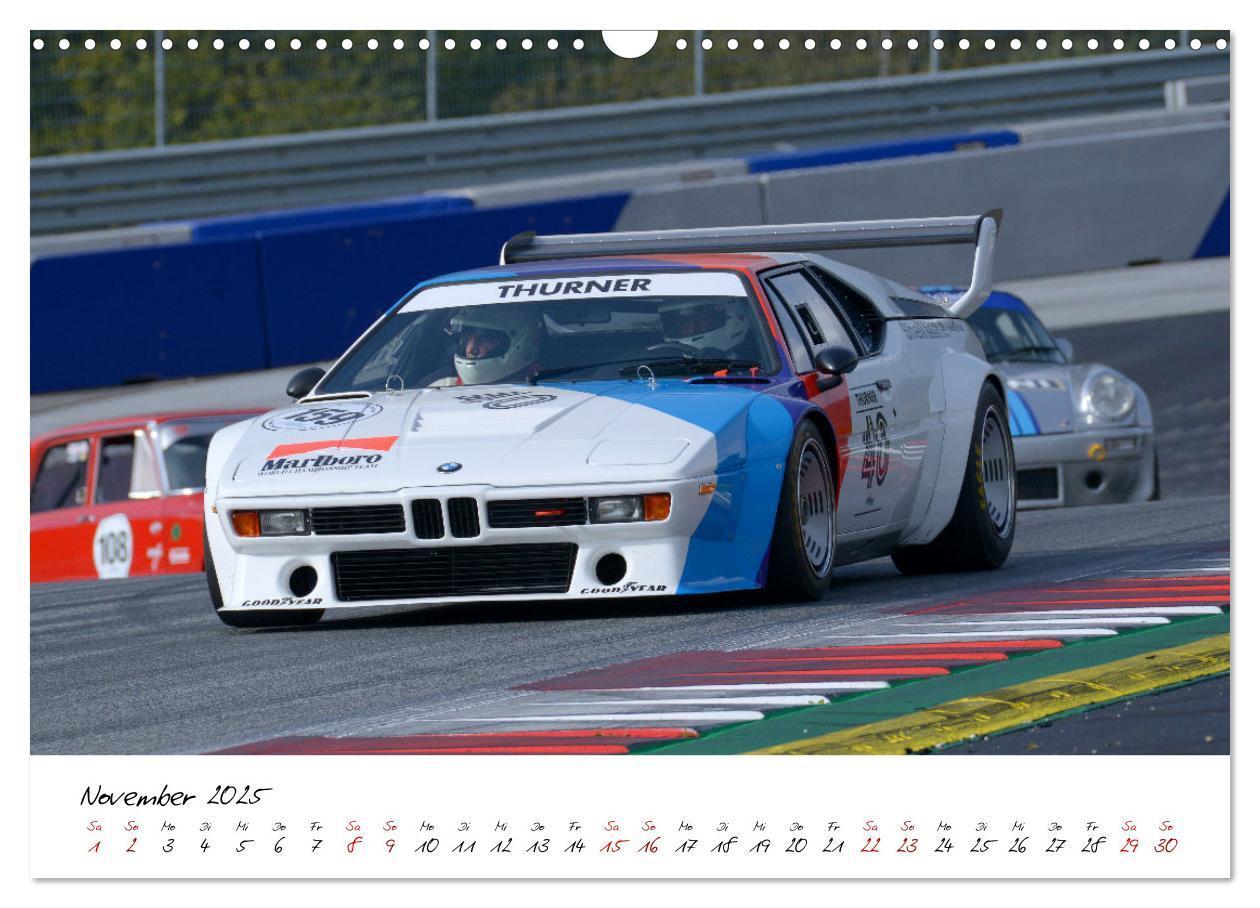 Bild: 9783435011285 | BMW M1 Procar (Wandkalender 2025 DIN A3 quer), CALVENDO Monatskalender