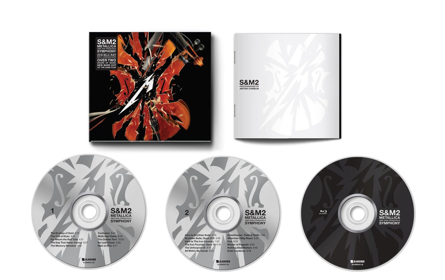 Cover: 602508861529 | S&M2 (Blu-Ray+2CD) | Metallica | Blu-ray Disc | 2020