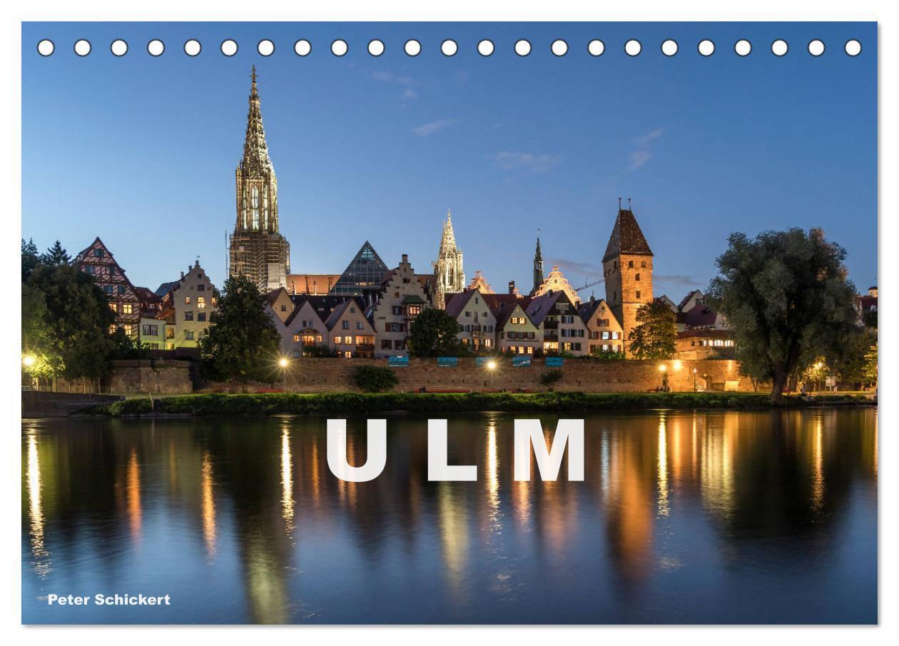 Cover: 9783675460171 | Ulm (Tischkalender 2024 DIN A5 quer), CALVENDO Monatskalender | 2024